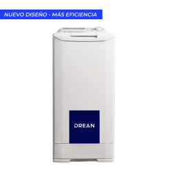 Lavarropas Drean Carga Superior 8 Kg 1000rpm LTDR0810PB0