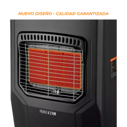Estufa Garrafera Plegable Daewoo Alta Eficiencia 2400 Calorias Dany701