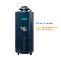 Termotanque Eskabe Acquapiu Alta Recuperación 800 litros/hs Multigas Hybrid4 SVH-800