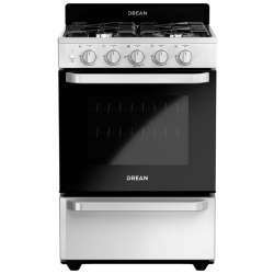 Cocina Drean Multigas 56 cm Blanca con Encendido Eléctrico - CD5603AB0