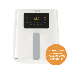AIRFRYER PHILIPS DIGITAL BLANCA 4.1LT 1400W HD9252.00