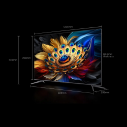 SMART TV TCL 55" QLED UHD GOOGLE TV 55C655A