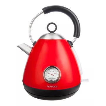 Pava Eléctrica Peabody Vintage Roja 1.7l Cort.Aut. PEKV8215R