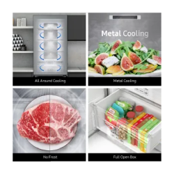 Heladera No Frost Samsung Bespoke 328Lts Pink