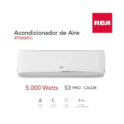 Aire Acondicionado Split RCA 5000 Watts Frio Calor RP5000FC