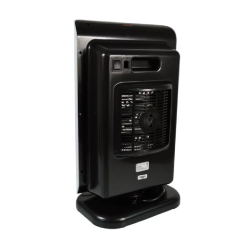 Calefactor Infrarrojo Halógena Whitenblack 1400W WBCIWB03