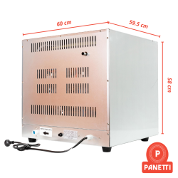 Horno Convector Eléctrico sin Vaporizador Panetti HEB600 2.6KW