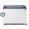 Freezer Inelro 333Ltrs Tapa Vidrio Fih350 Pi