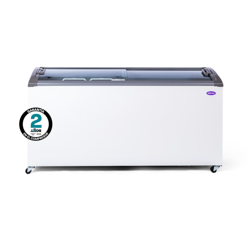 Freezer Inelro FIH 550 PI Plus Gris con Led TVI