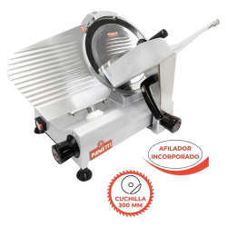 CORTADORA DE FIAMBRE PANETTI SEMIAUTOMATICA 300mm 250W B300A