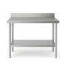Mesa De Trabajo Gastronomica Panetti 1.5 Mts Acero Inox 304 Con Zocalo