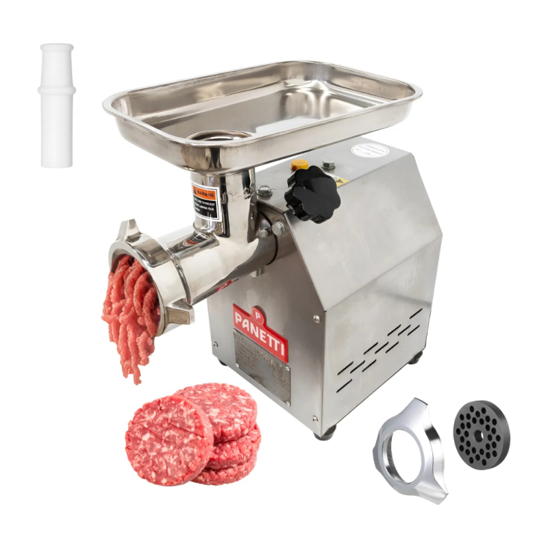 PICADORA DE CARNE ELECTRICA PANETTI N22 ACERO INOX.