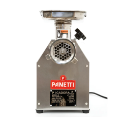 PICADORA DE CARNE ELECTRICA PANETTI N22 ACERO INOX.