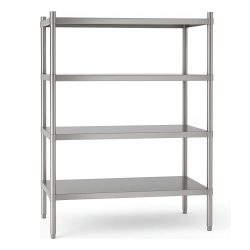 Estantería Gastronómica Panetti Acero Inox. 1.50 Mts