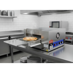 HORNO CONVECTOR CON CINTA TRANSPORTADORA PANETTI 6.7KW HEP.12