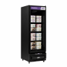 EXHIBIDORA VERTICAL CONGELADOS INELRO NEGRO 580LTS FSGPF57N