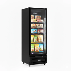 EXHIBIDORA VERTICAL CONGELADOS INELRO NEGRO 580LTS FSGPF57N