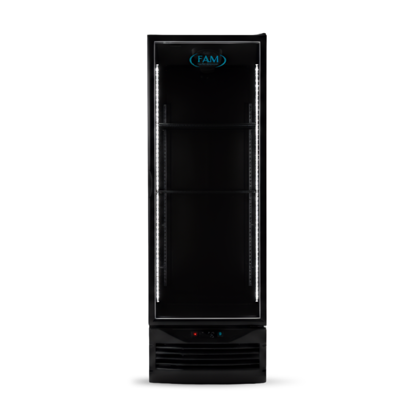 Exhibidora Vertical Fam Congelados Black Frio Forzado BFAMV420BTD