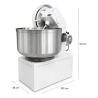AMASADORA DE PIE 50KG MASA ZALDIVAR CON MANDO 1HP