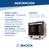 Horno Convector Eléctrico Morelli Dorato 4 Bandejas