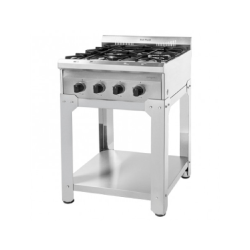 Anafe Sol Real 4 Hornallas Multigas Acero 531MG