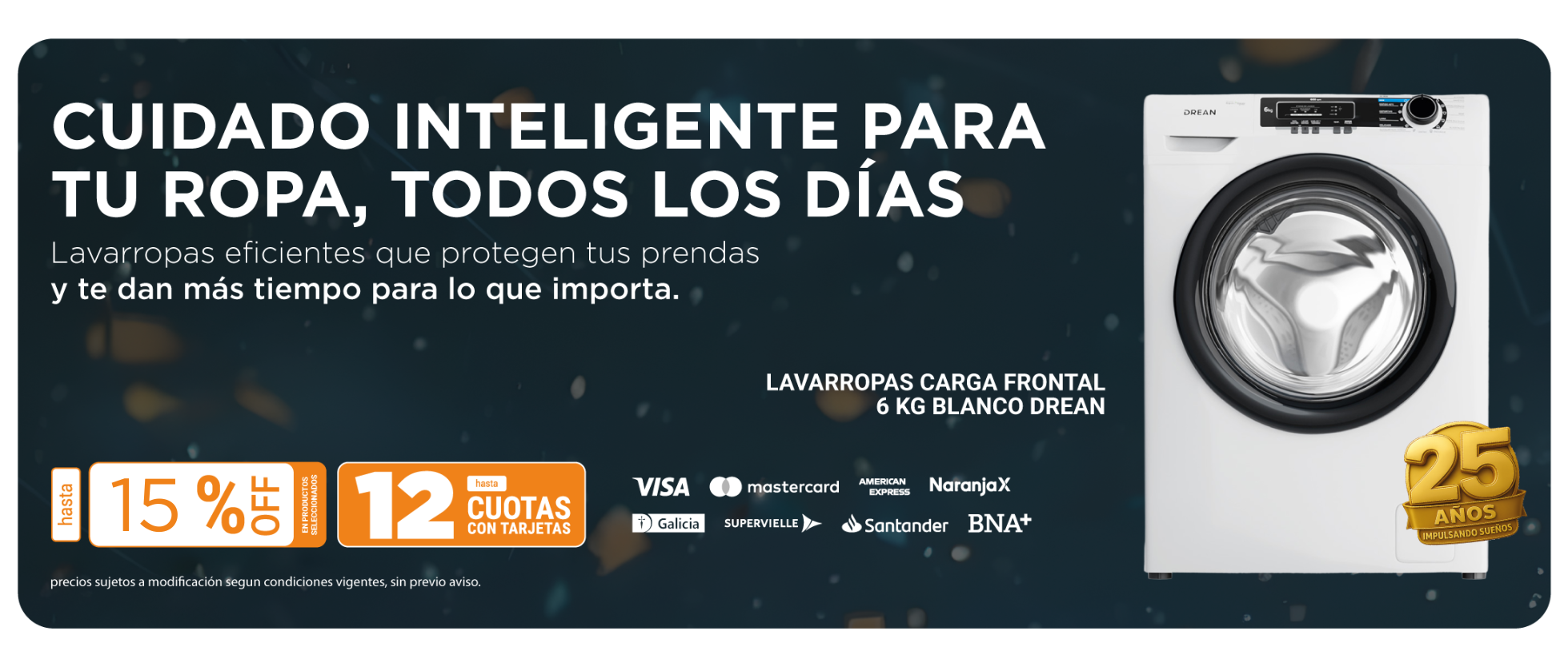 Lavarropas y Lavasecarropas en Ibaceta