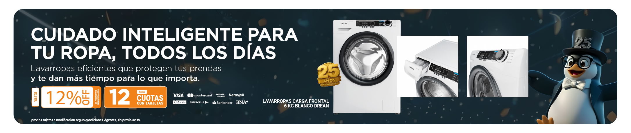 Lavarropas y Lavasecarropas en Ibaceta